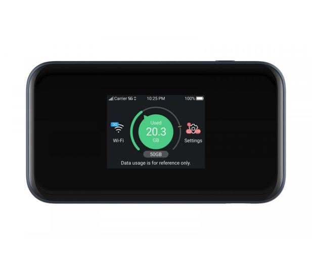 ZTE MU5002 5G mobilny LTE CAT.22 DL do 3800Mb/s,WiFi 2.4&5GHz Wifi6, 1 port RJ45 10/100/1000, złącza anten TS-9 dla 5G - 747019 - zdjęcie 2